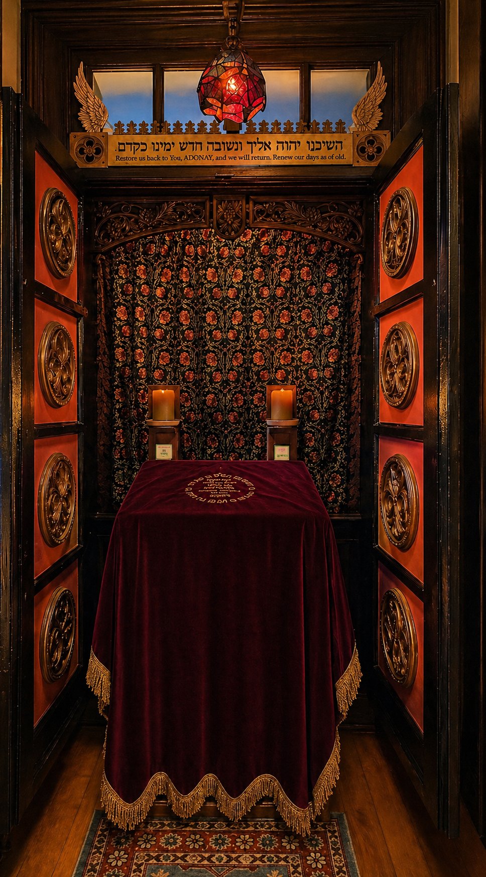 The Ark and reader's table